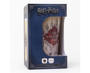 Harry Potter Marauders Map Coloured Glass