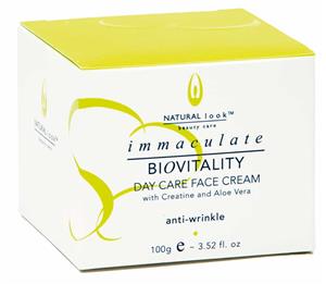 Immaculate BioVitality Day Care Anti-Wrinkle Cream 100g
