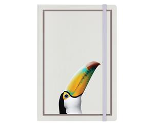 Inquisitive Creatures Toucan A5 Hard Cover Notebook (Cream) - GR1728