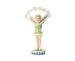Jim Shore Disney Traditions - Tinkerbell With Snowflakes - Winter Whimsy