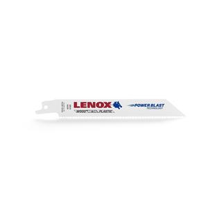 Lenox 150 x 19 x 0.9mm 10TPI General Purpose Reciprocating Saw Blade - 5 Pack