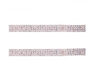 Lovisa Rose Gold Diamante Choker Bracelet Set