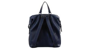 Milleni Flap Over Backpack with Tassels - Navy
