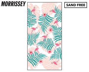 Morrissey Sand-Free Microfibre Beach Towel - Flamingo Paradise