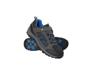 Mountain Warehouse Mens Waterproof Shoes with Mesh Lining & Eva Moulded Footbed - Dark Grey