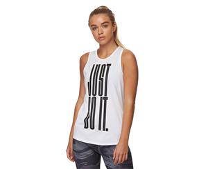 Nike Women's Dry-Fit JDI Tank Top - White