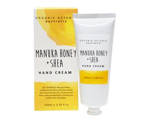 Organik Botanik Hand Cream Manuka Honey & Shea 100mL