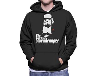 Original Stormtrooper Mafia Film Parody Men's Hooded Sweatshirt - Black