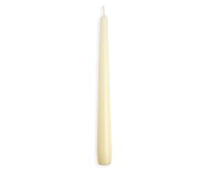 Pack of 100 Bolsius Tapered Ivory Candles