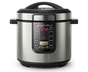 Philips HD2237/72 All in One Kitchen Multi-Cooker 6L Pressure/Slow Cooker 1000W