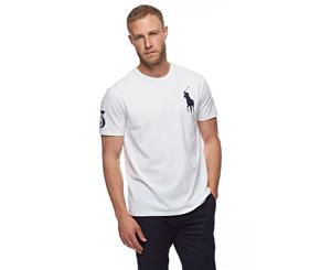 Polo Ralph Lauren Men's Big Pony Tee / T-Shirt / Tshirt - White