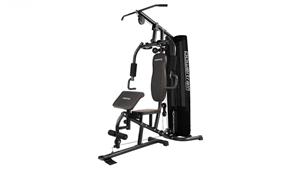 PowerTrain Multi-Station Home Gym with Preacher Curl Bench