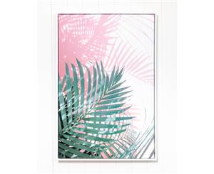 Premium Edition - Summer Pink Palm Fan - 62x92