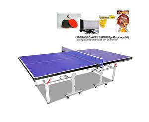 Primo 19MM Table Tennis / Ping Pong Table with Upgraded Accessories Package