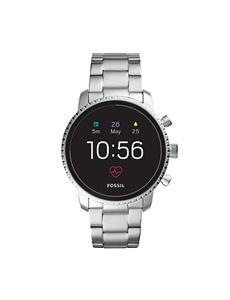 Q Explorist Silver-Tone Smartwatch