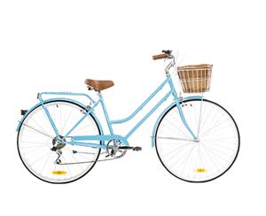 Reid Classic PLUS Vintage Bike Ladies Bikes Retro BICYCLE Shimano 7 - Speed - Baby Blue