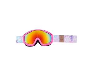 Rojo Girl's Snow Winter Floral Girls Goggles