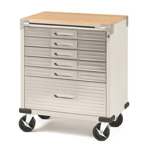 Seville Classics 6-Drawer Tool Trolley