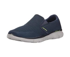 Skechers Mens Equalizer Double Play Slip On Memory Foam Shoes (Navy) - FS3514