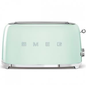 Smeg - TSF02PGAU - 50's Retro Style Aesthetic 4 Slice Toaster - Pastel Green