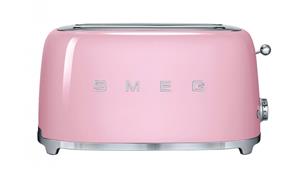 Smeg 50s Style Longslot Toaster - Pink