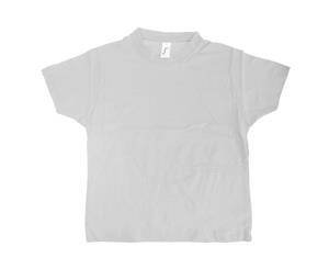 Sols Kids Unisex Imperial Heavy Cotton Short Sleeve T-Shirt (White) - PC361
