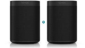 Sonos One Gen 2 Smart Speaker Bundle - Black