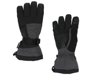Spyder OVERWEB Gore-Tex PrimaLoft Men's Ski Gloves black - Black/Grey