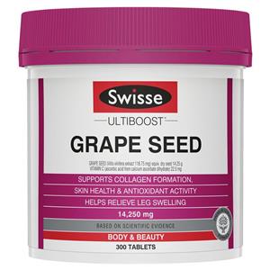 Swisse Ultiboost Grape Seed 14250mg 300 Tablets