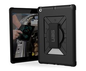 UAG METROPOLIS RUGGED CASE WITH HANDSTRAP FOR IPAD 9.7 INCH (6TH/5TH GEN) - BLACK