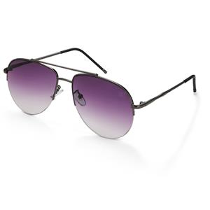Winstonne Women's Declan Sunglasses - Gunmetal/Lavender