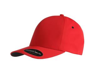 Yupoong Flexfit Unisex Delta Waterproof Cap (Pack Of 2) (Red) - RW6765