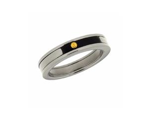 Zoppini Tidy Man Stainless Steel Ring