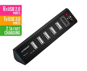mbeat 7-Port USB Hub with Smart Charging