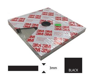 3M Automotive Pin Tape - Black 3mm x 90M