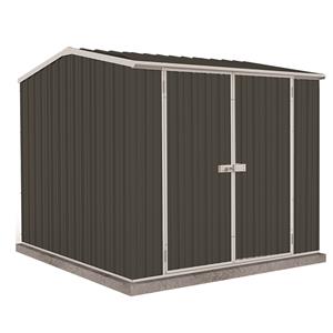 Absco Sheds 2.26 x 2.26 x 2.0m Premier Double Door Shed - Monument