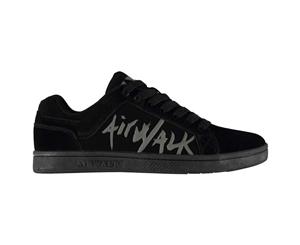 Airwalk Kids Junior Boys Neptune Shoes Lace Up Skate Sports Trainers Sneakers - Black