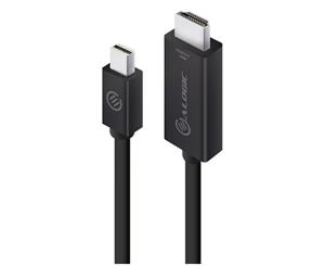 Alogic MDP-HD4K-02-ACTV Elements ACTIVE 2m Mini DisplayPort to HDMI Cable with 4K 60Hz Support Male to Male