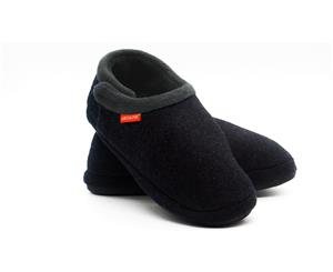 Archline Orthotic Slippers (Closed) Charcoal Colour Unisex - Effective Heel Pain Treatment Plantar Fasciitis Archilles Tendonitis Pain Relief
