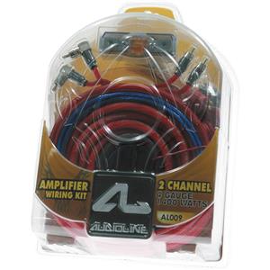Audioline AL009 2 Channel 4 Gauge Amplifier Kit