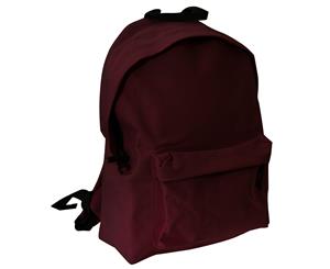 Bagbase Junior Fashion Backpack / Rucksack (14 Litres) (Pack Of 2) (Burgundy) - BC4180
