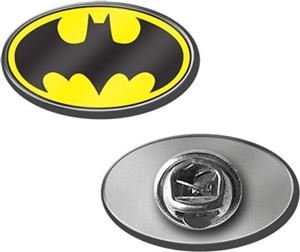 Batman Bat Emblem Pin Marvel Superheros Collectors Badge