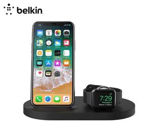 Belkin BoostUp Wireless Charging Dock for iPhone & Apple Watch - Black