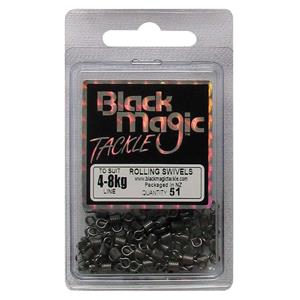 Black Magic Rolling Swivel 51 Pack
