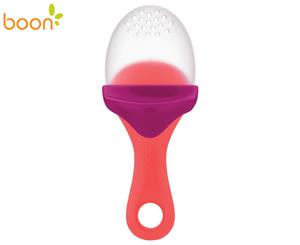 Boon Pulp Silicone Baby Feeder - Magenta/Pink