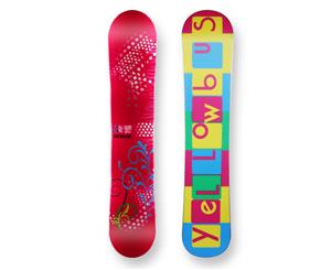 Bus Snowboard Increase Camber Capped 144cm - Yellow