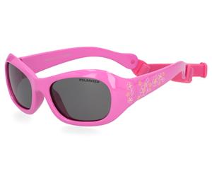 Cancer Council Kids' Gecko Sunglasses - Hot Pink/Smoke