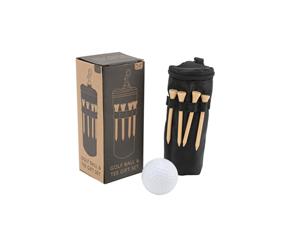 Cgb Giftware Fairway Golf Ball Set (Black/Wood) - CB978