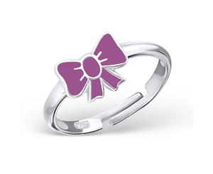Children's Sterling Silver Bow Ring
