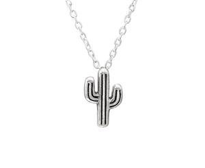 Children's Sterling Silver cactus Necklace